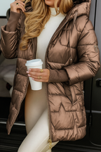 Hooded Quilted Jacket