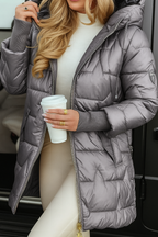 Hooded Quilted Jacket