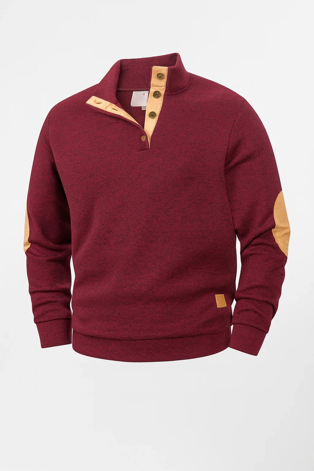 Knit Collar Pullover