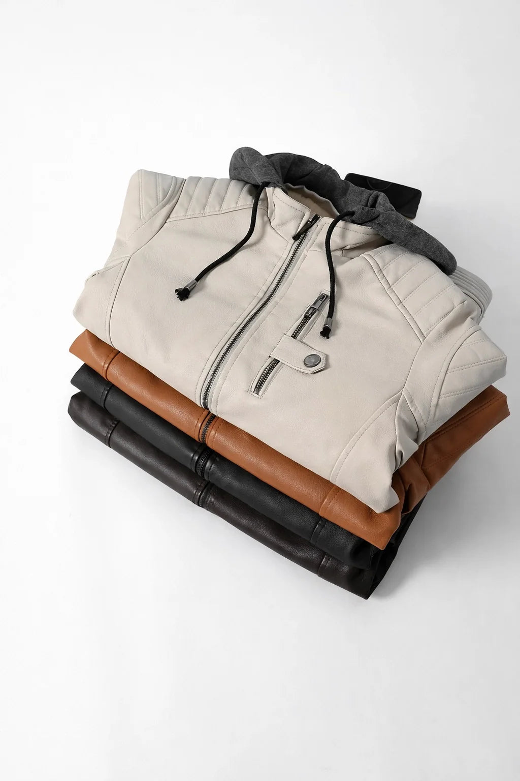 Men’s PU Biker Jacket