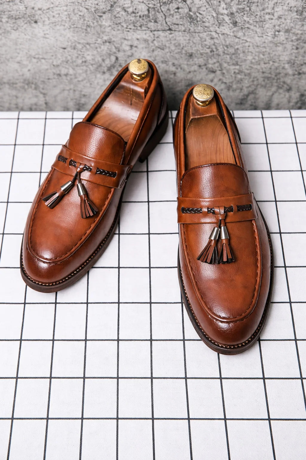 Milano Fringe Pointed Moccasins