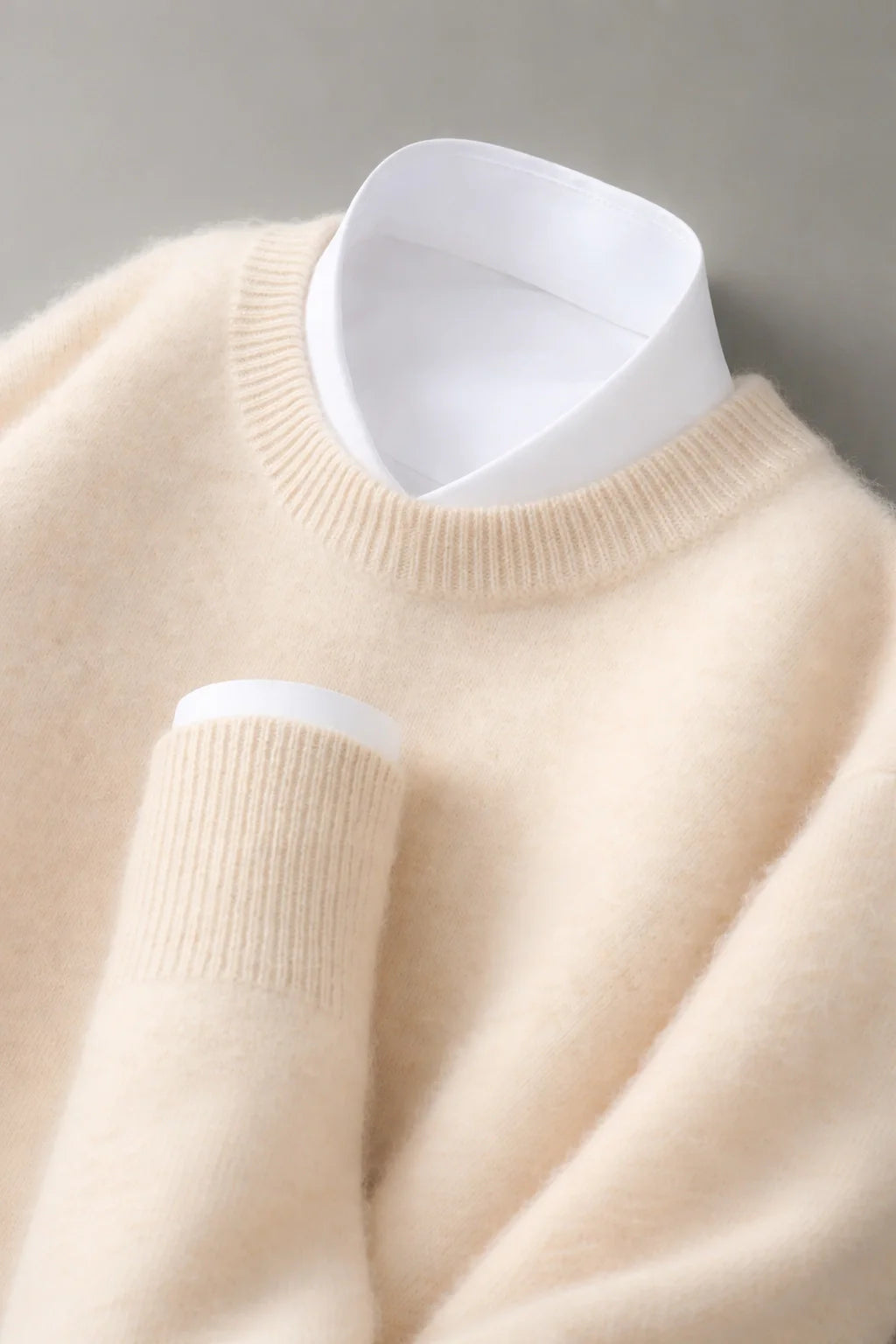 Merino Crest Wool Pullover