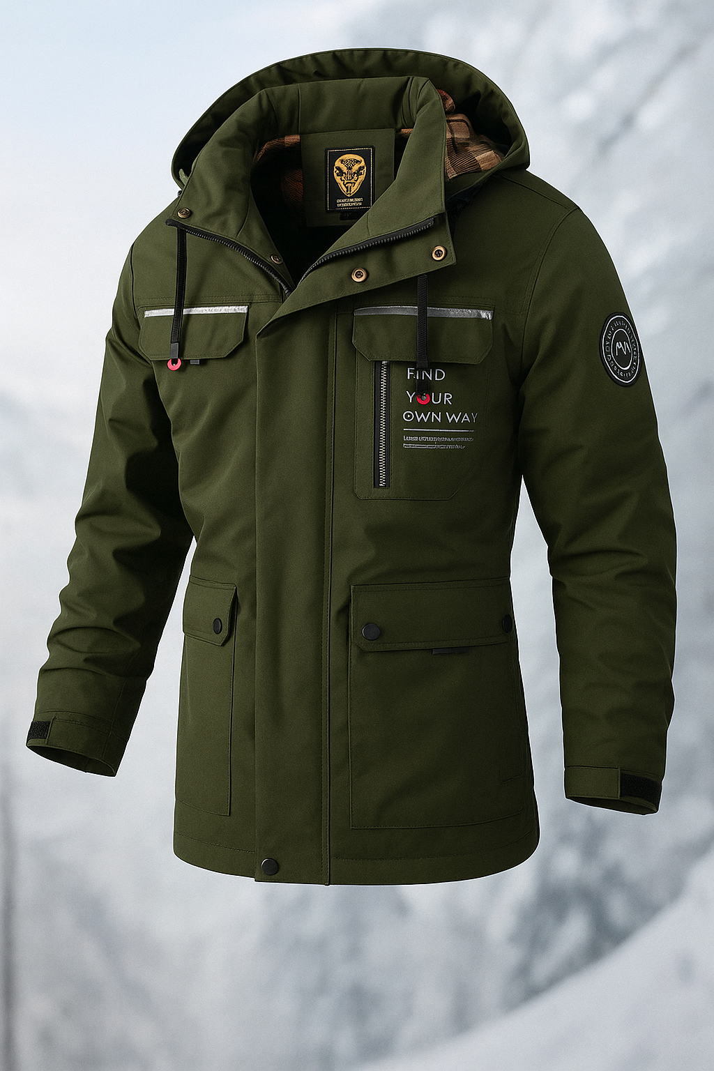 Men’s Hooded Winter Jacket