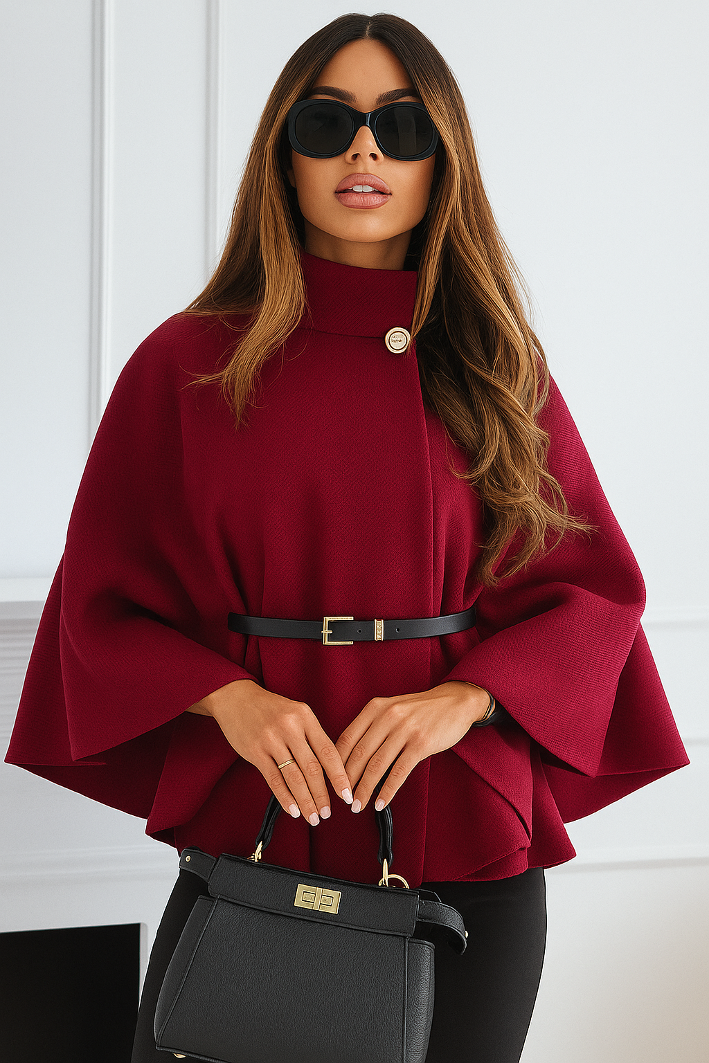 Batwing Sleeve Loose Outerwear