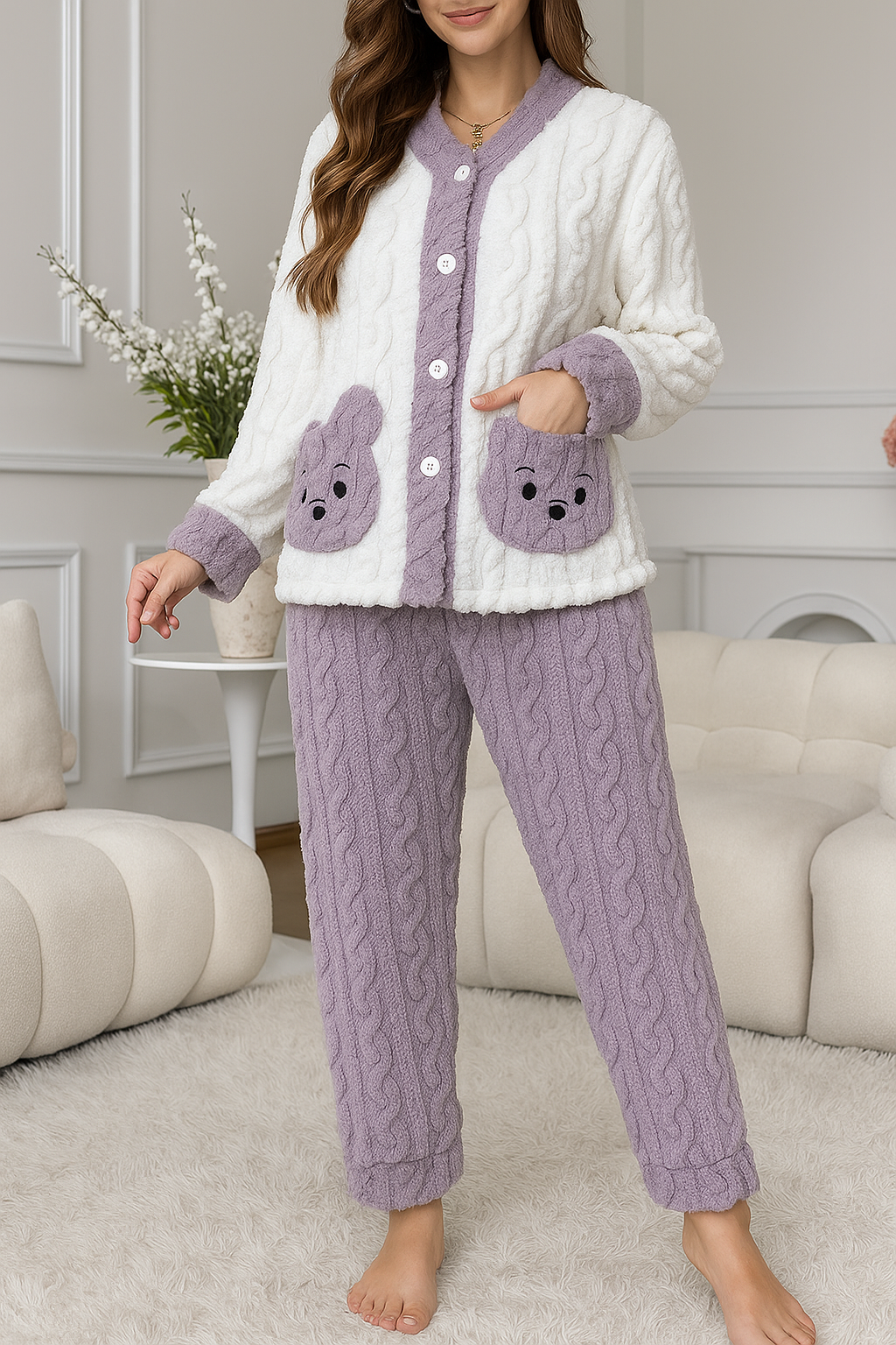 Long Sleeve Robe Set